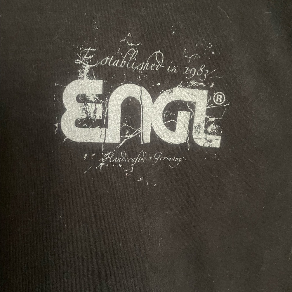 B&C Engl Black Graphic T-Shirt Size XL - Picture 4 of 5